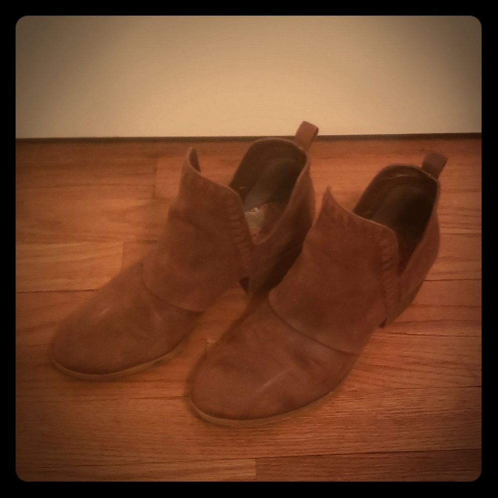 Brown booties